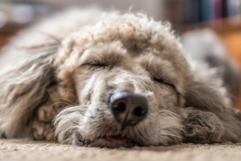 Un chien qui ronfle a certainement des problèmes de respiration